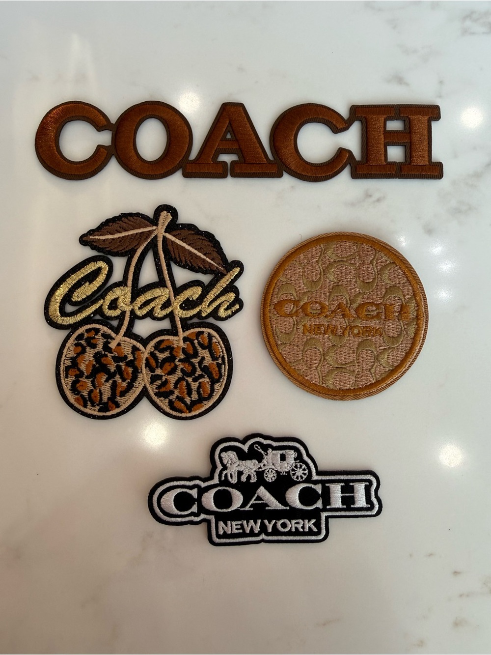 Beautiful Hand Crafted Iron On Patch Set